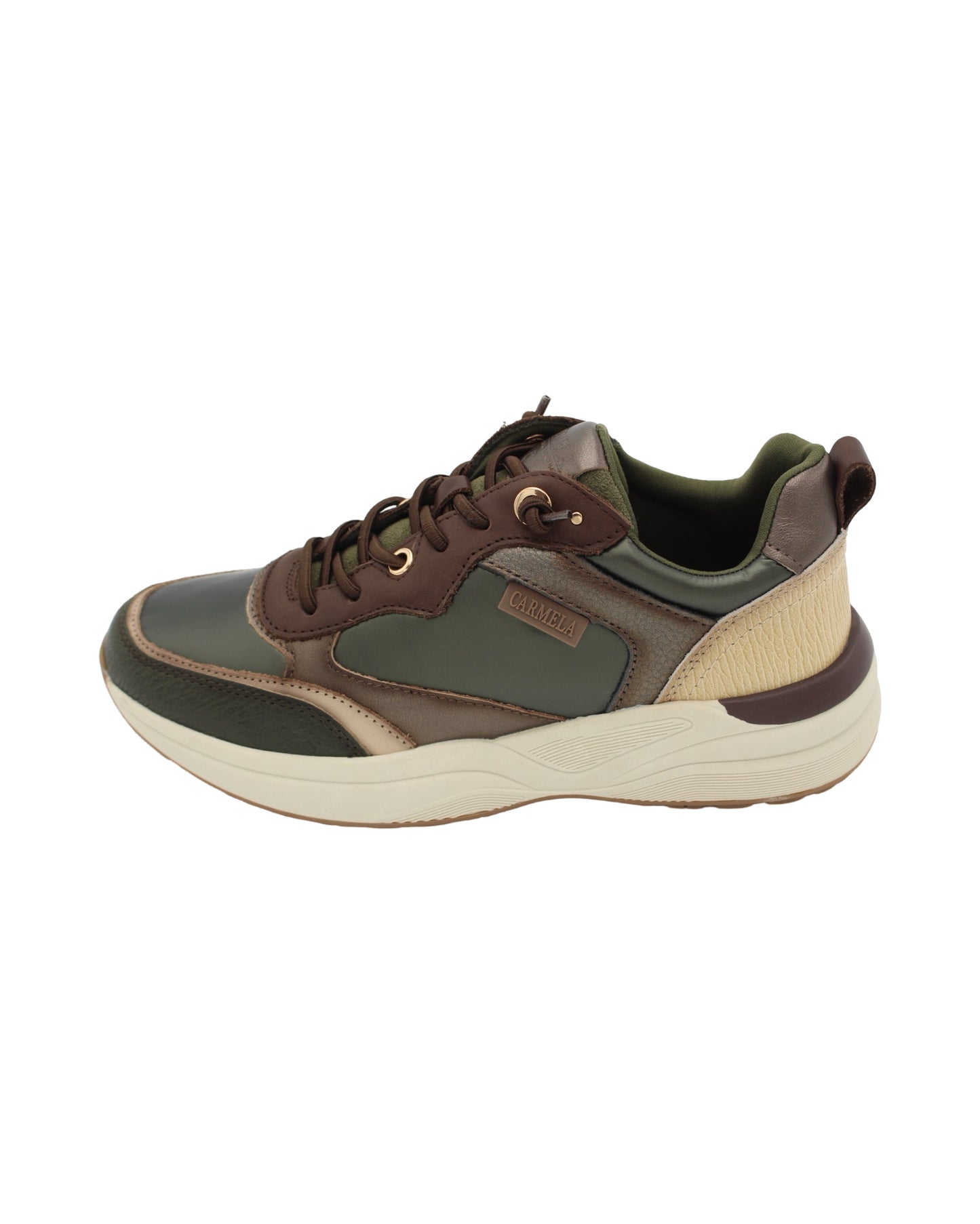 Carmela - Ladies Shoes Trainers Kaki (2712)