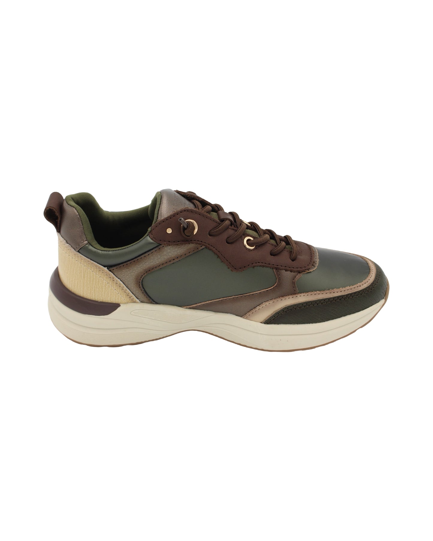 Carmela - Ladies Shoes Trainers Kaki (2712)