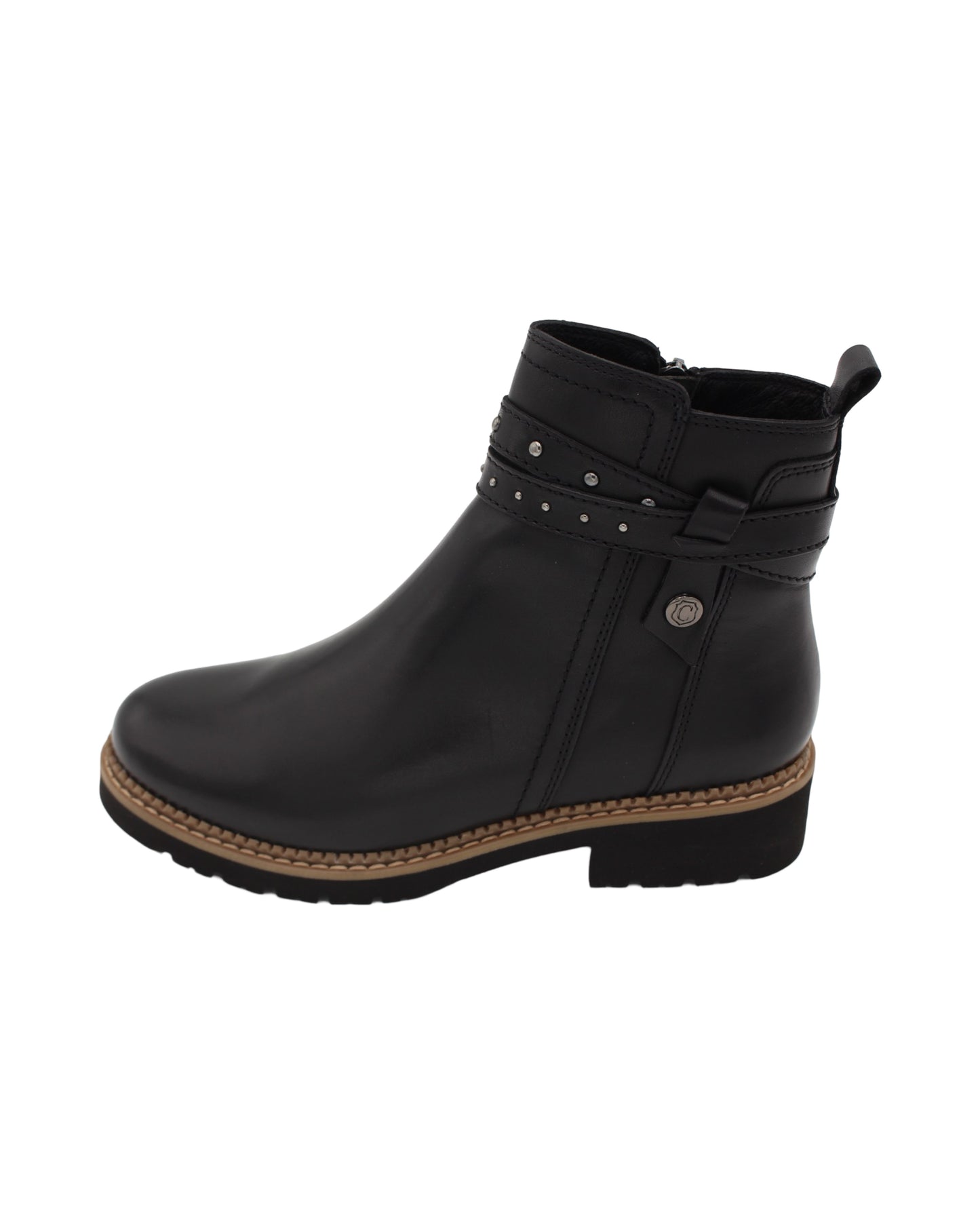 Carmela - Ladies Shoes Ankle Boots Black (2713)