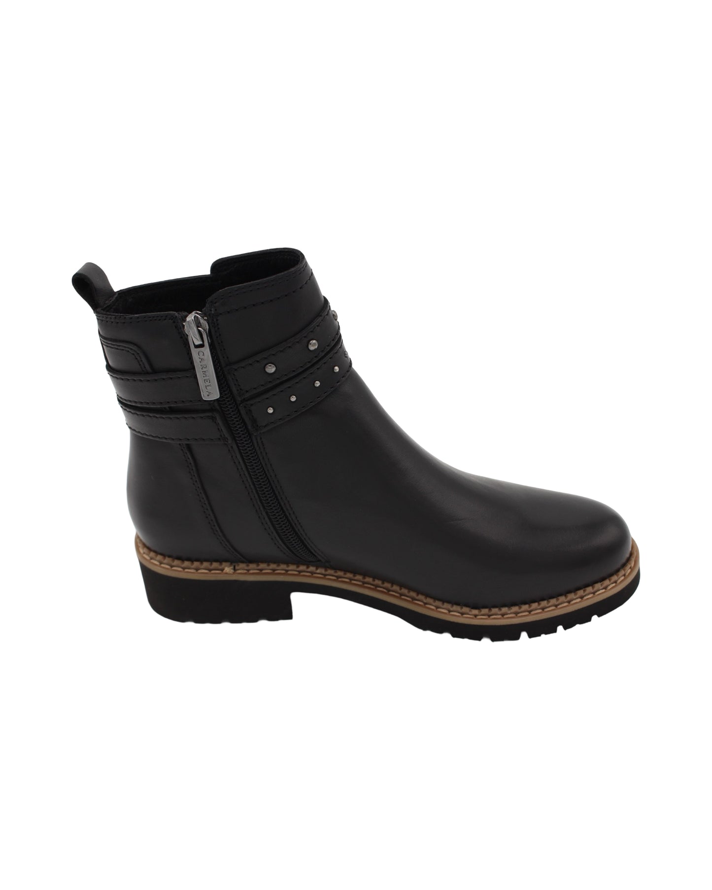 Carmela - Ladies Shoes Ankle Boots Black (2713)