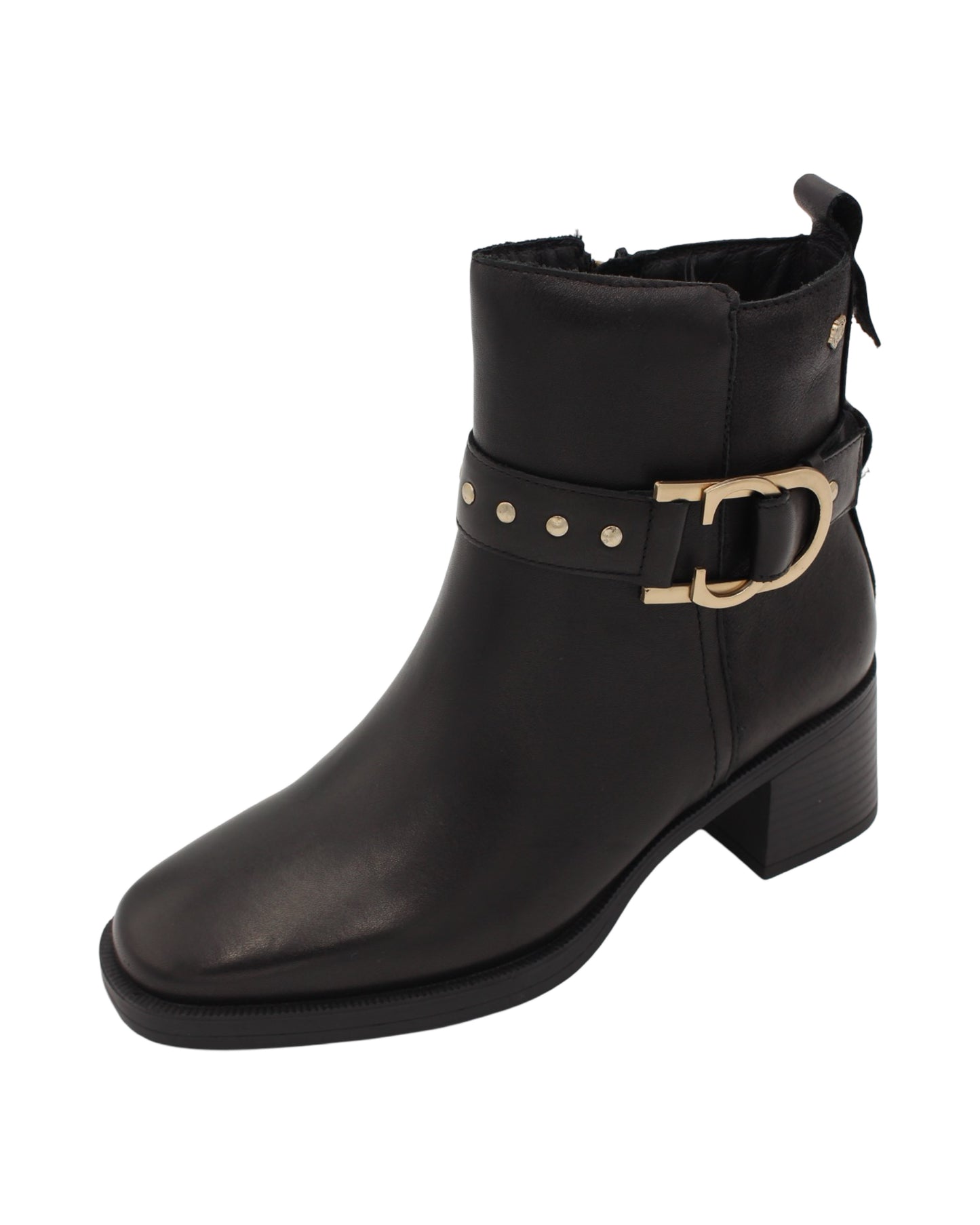 Carmela - Ladies Shoes Ankle Boots Black (2714)