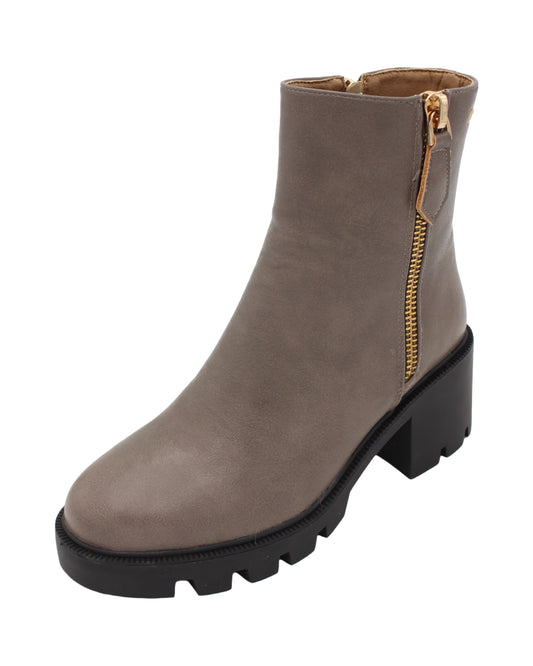 Una Healy - Ladies Shoes Ankle Boots Taupe (2718)