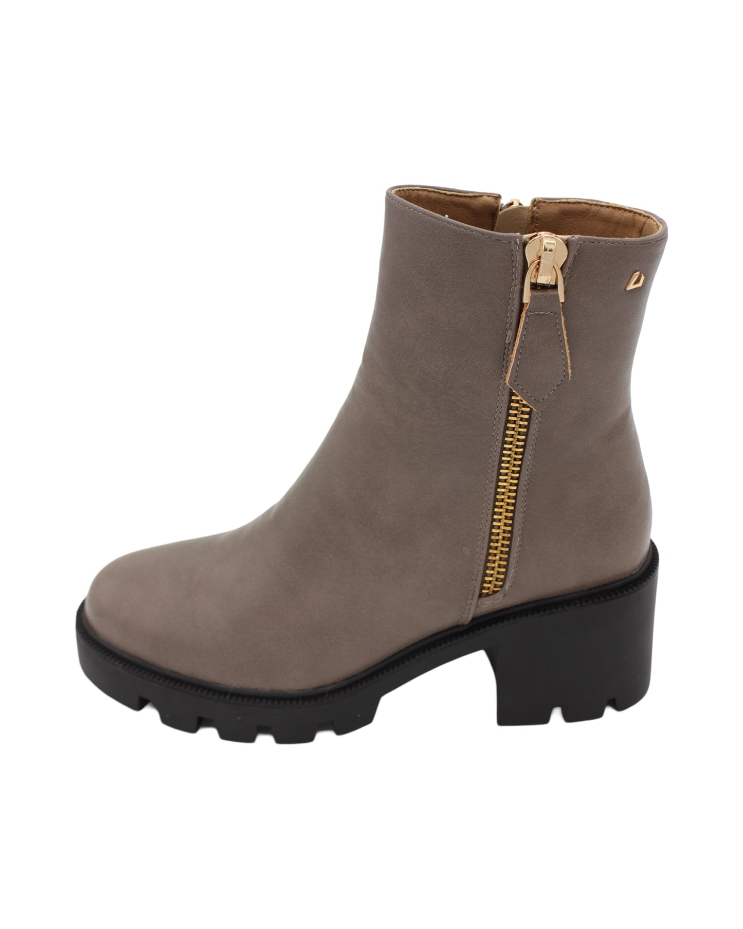 Una Healy - Ladies Shoes Ankle Boots Taupe (2718)