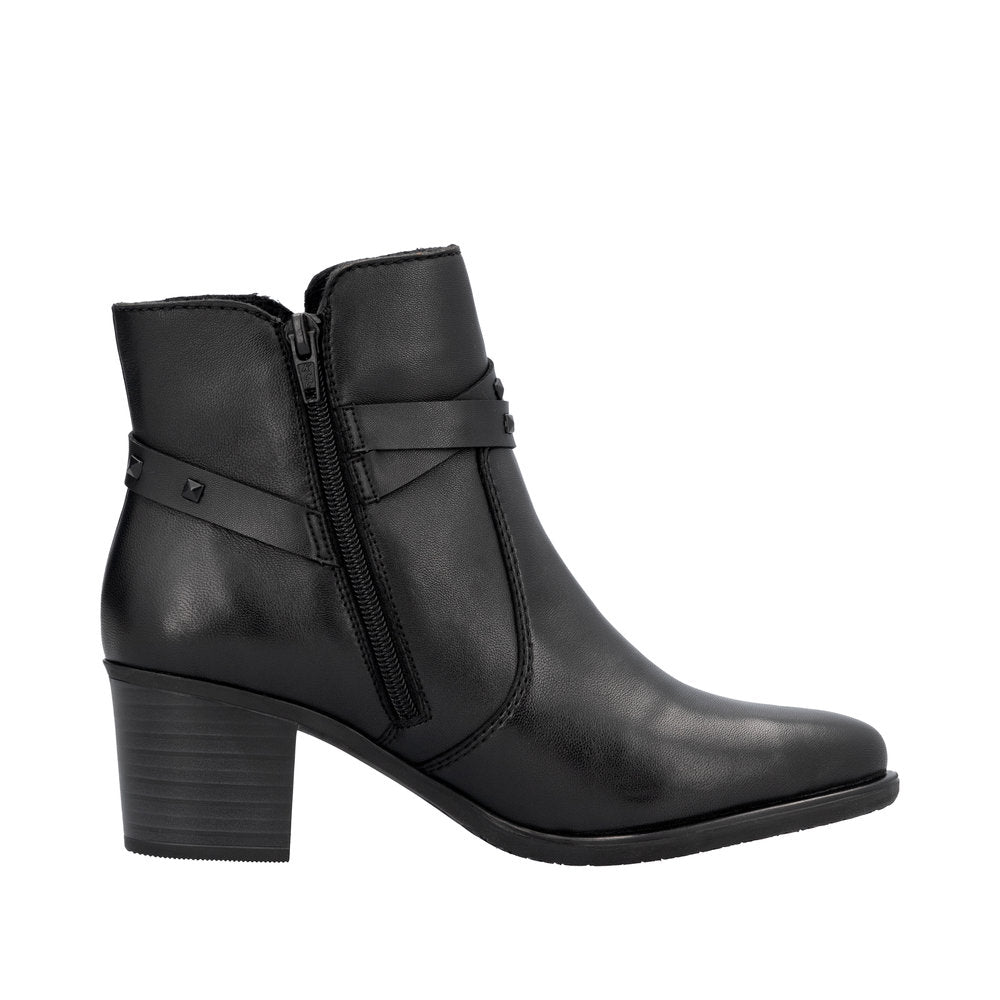 Rieker - Ladies Shoes Ankle Boots Black (2724)