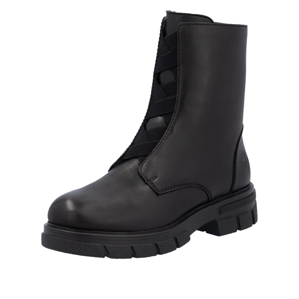 Rieker - Ladies Shoes Ankle Boots Black (2726)