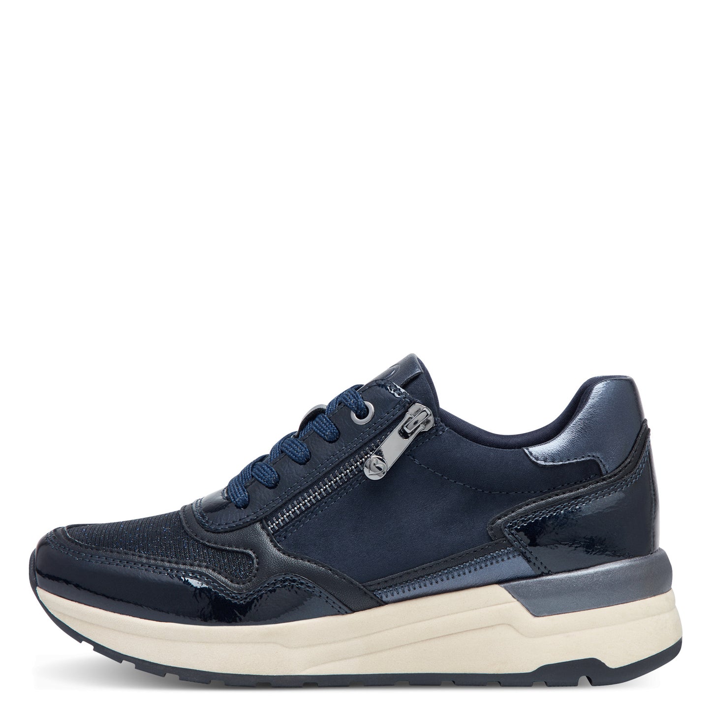 Marco Tozzi - Ladies Shoes Trainers Navy (2736)