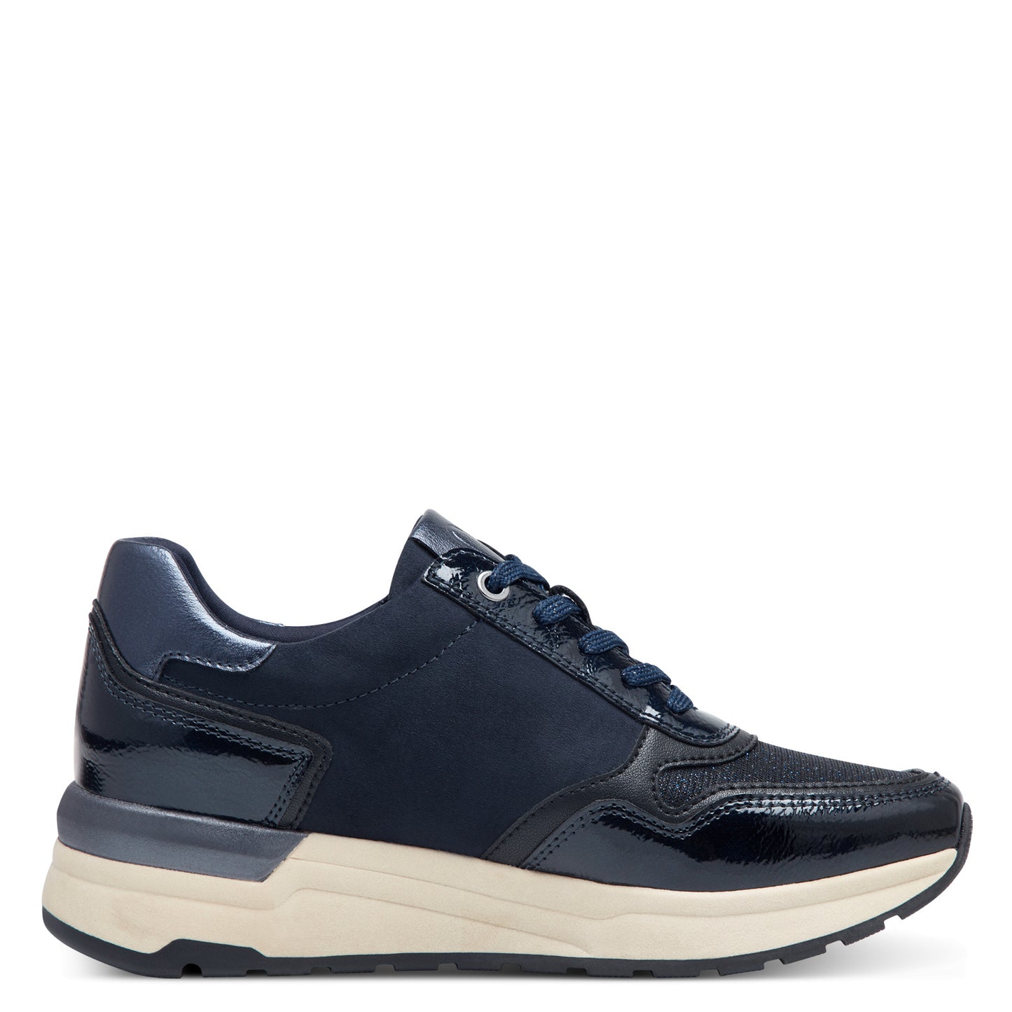 Marco Tozzi - Ladies Shoes Trainers Navy (2736)