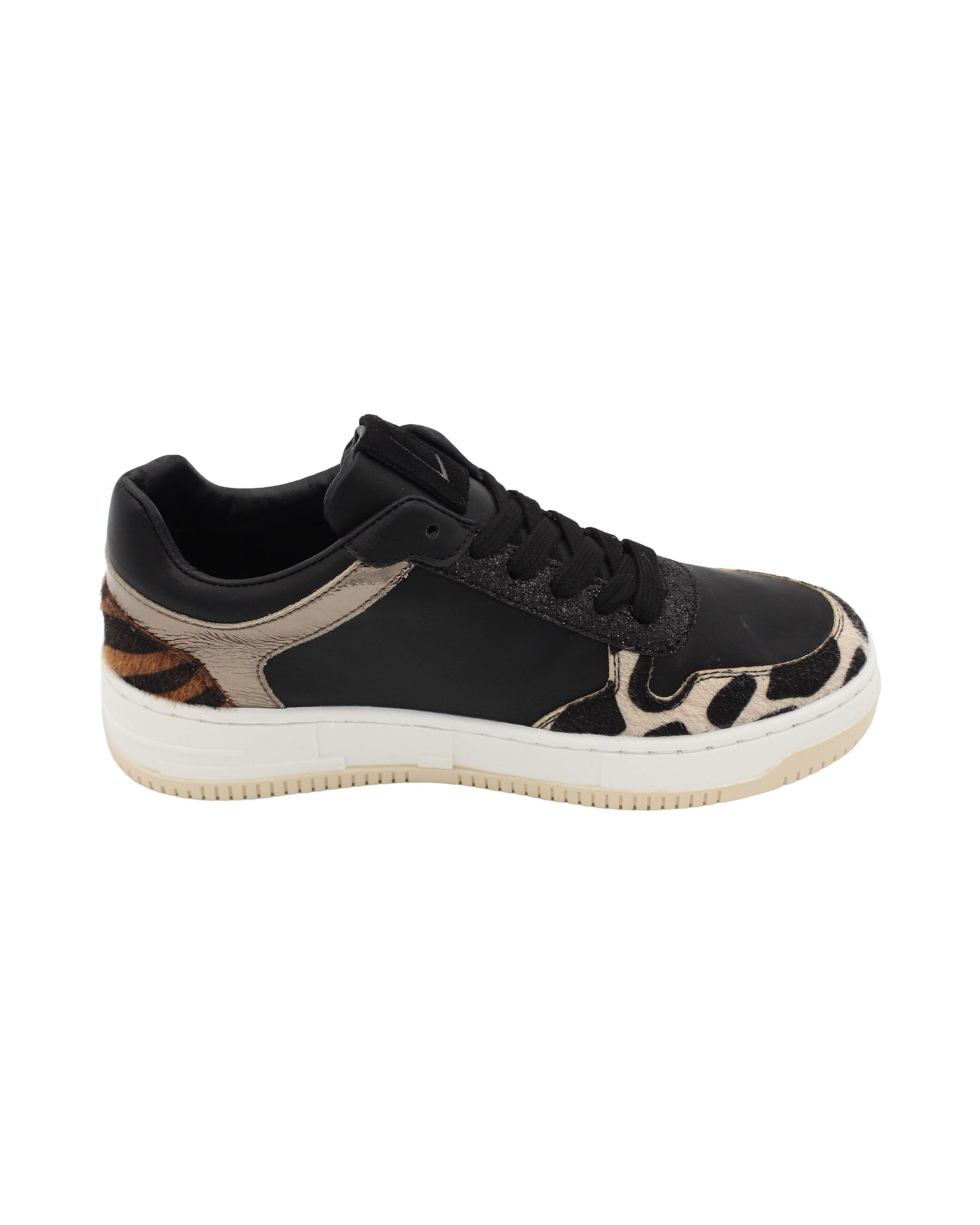 Una Healy - Ladies Shoes Trainers Black Safari (2739)