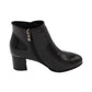 Lunar - Ladies Shoes Ankle Boots Black Patent (2745)