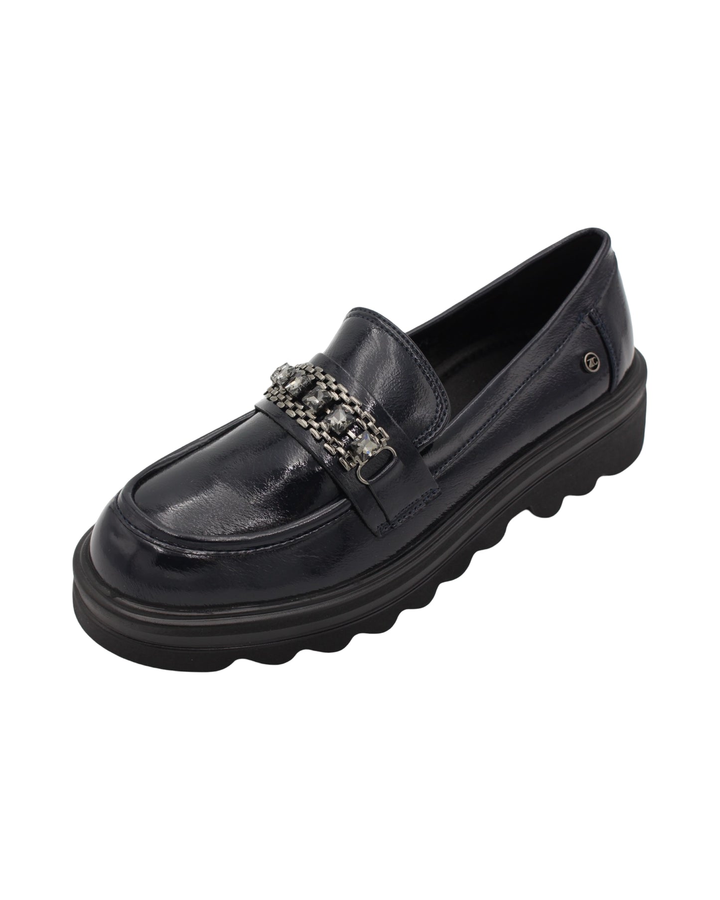 Zanni - Ladies Shoes Loafers Navy (2762)