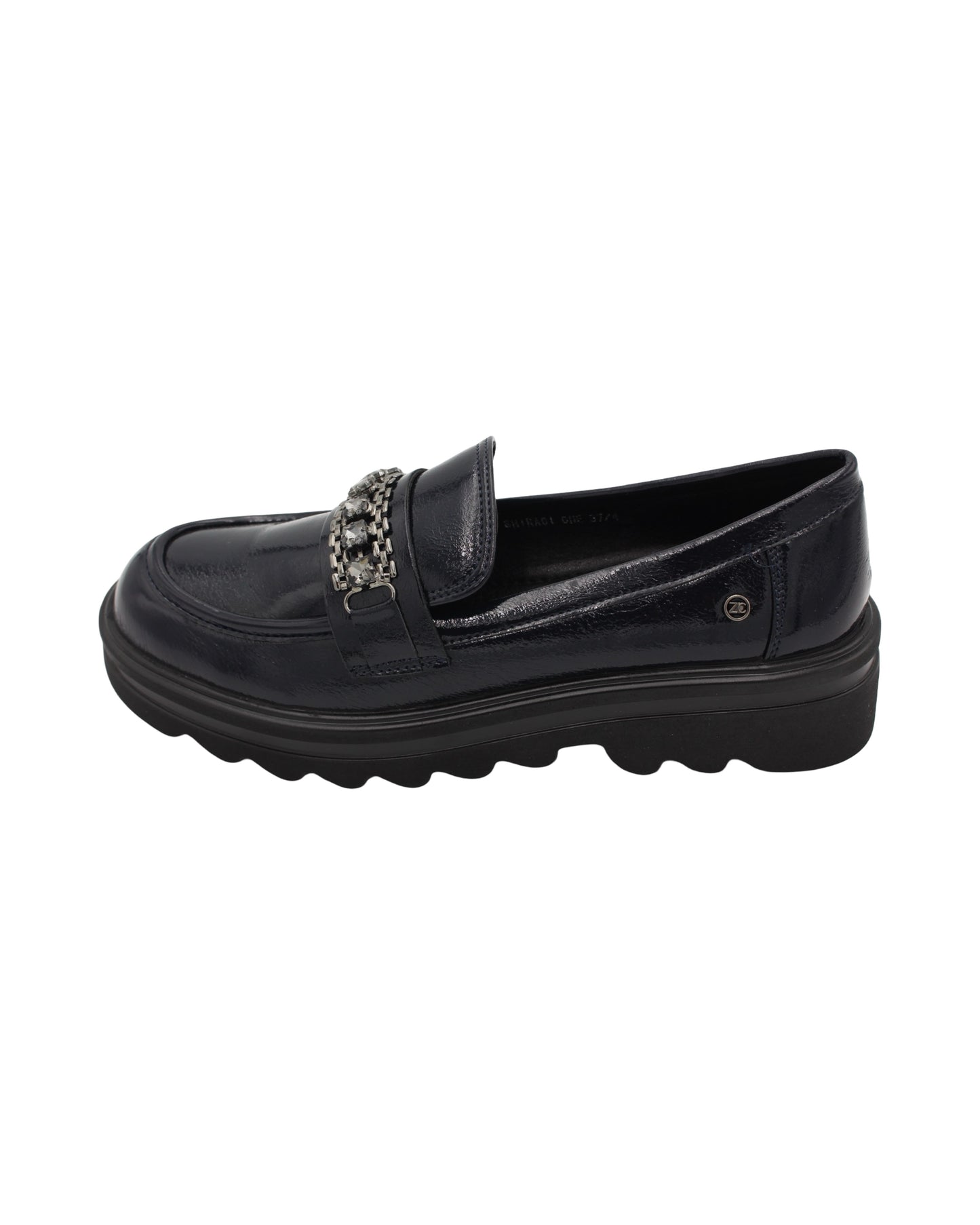 Zanni - Ladies Shoes Loafers Navy (2762)