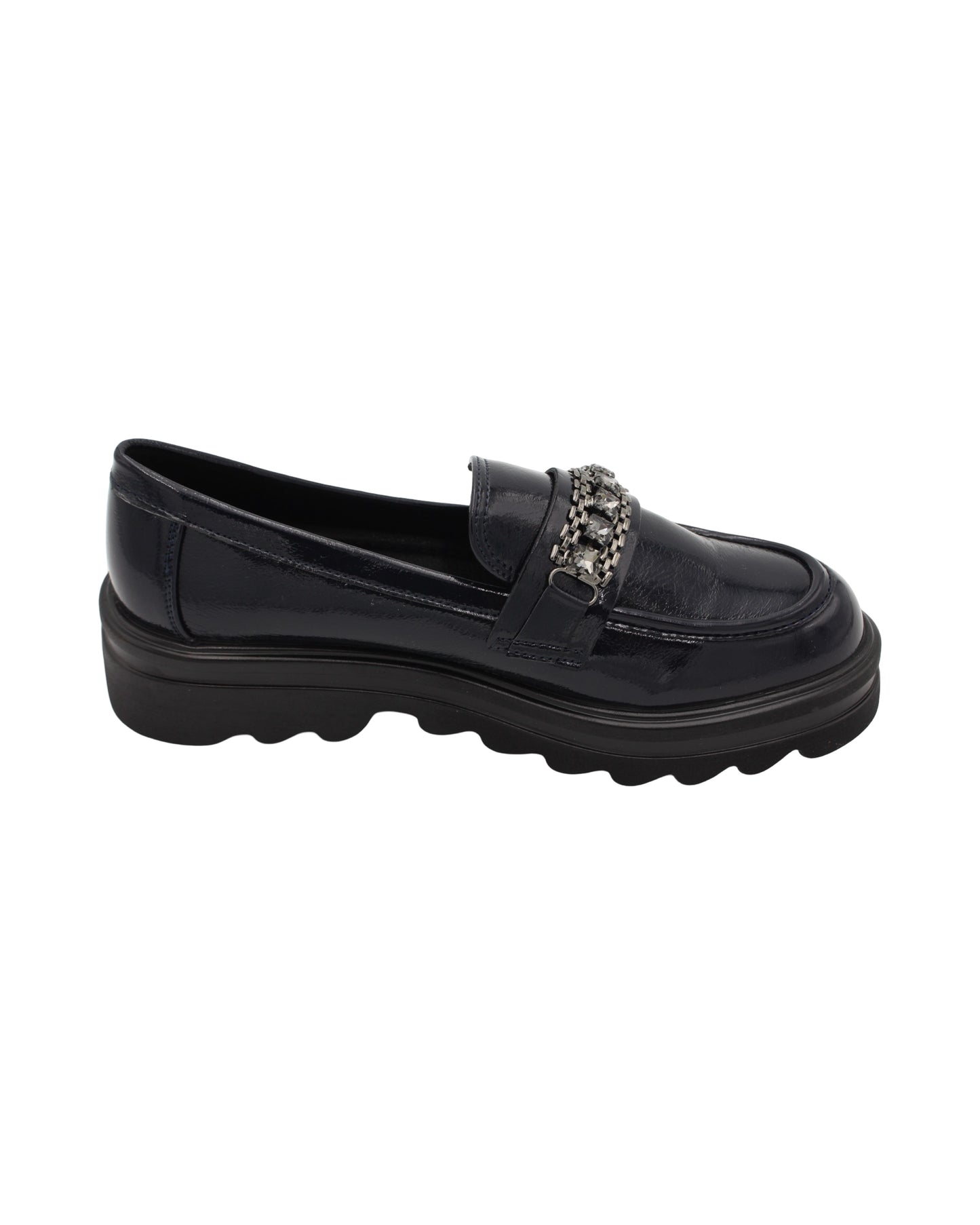 Zanni - Ladies Shoes Loafers Navy (2762)