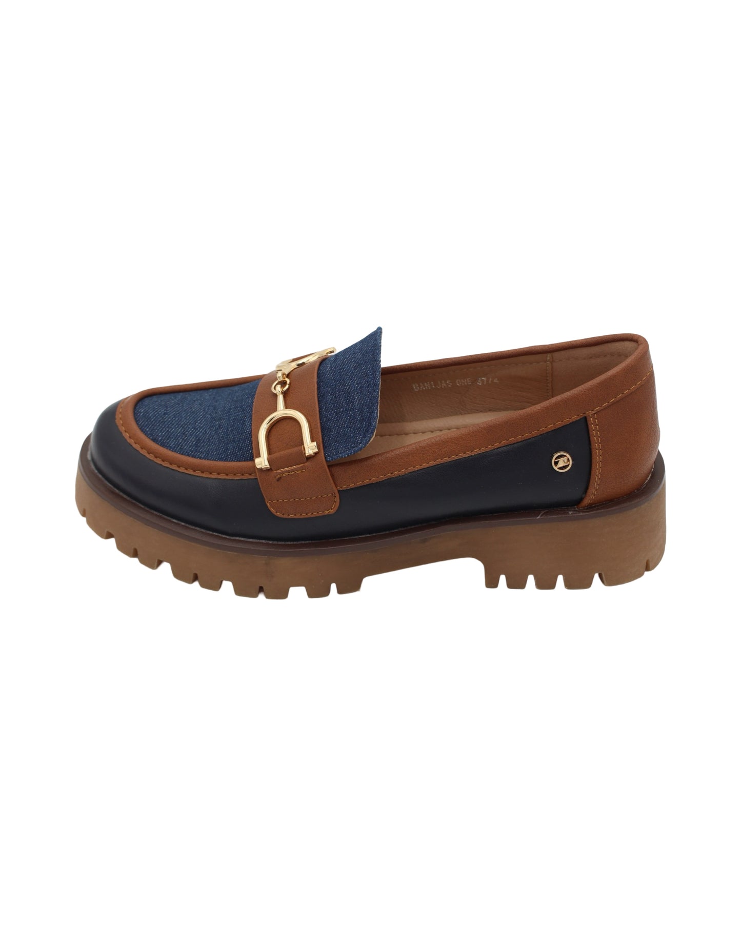 Zanni - Ladies Shoes Loafers Denim Wood (2763)