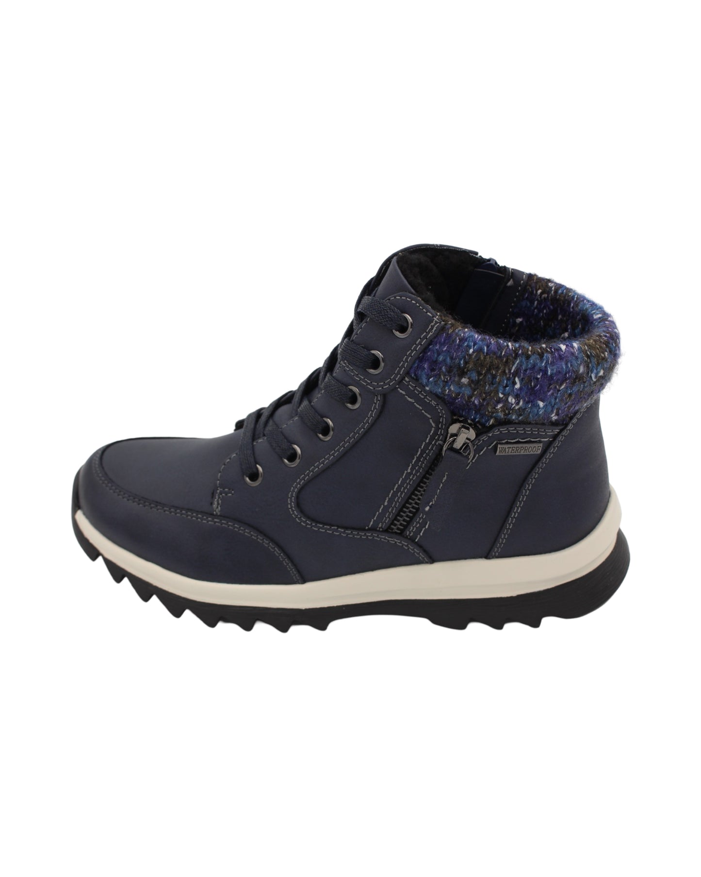 Lunar - Ladies Shoes Ankle Boots Navy (2768)