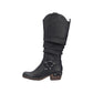 Rieker - Ladies Shoes Long Boots Black (2769)