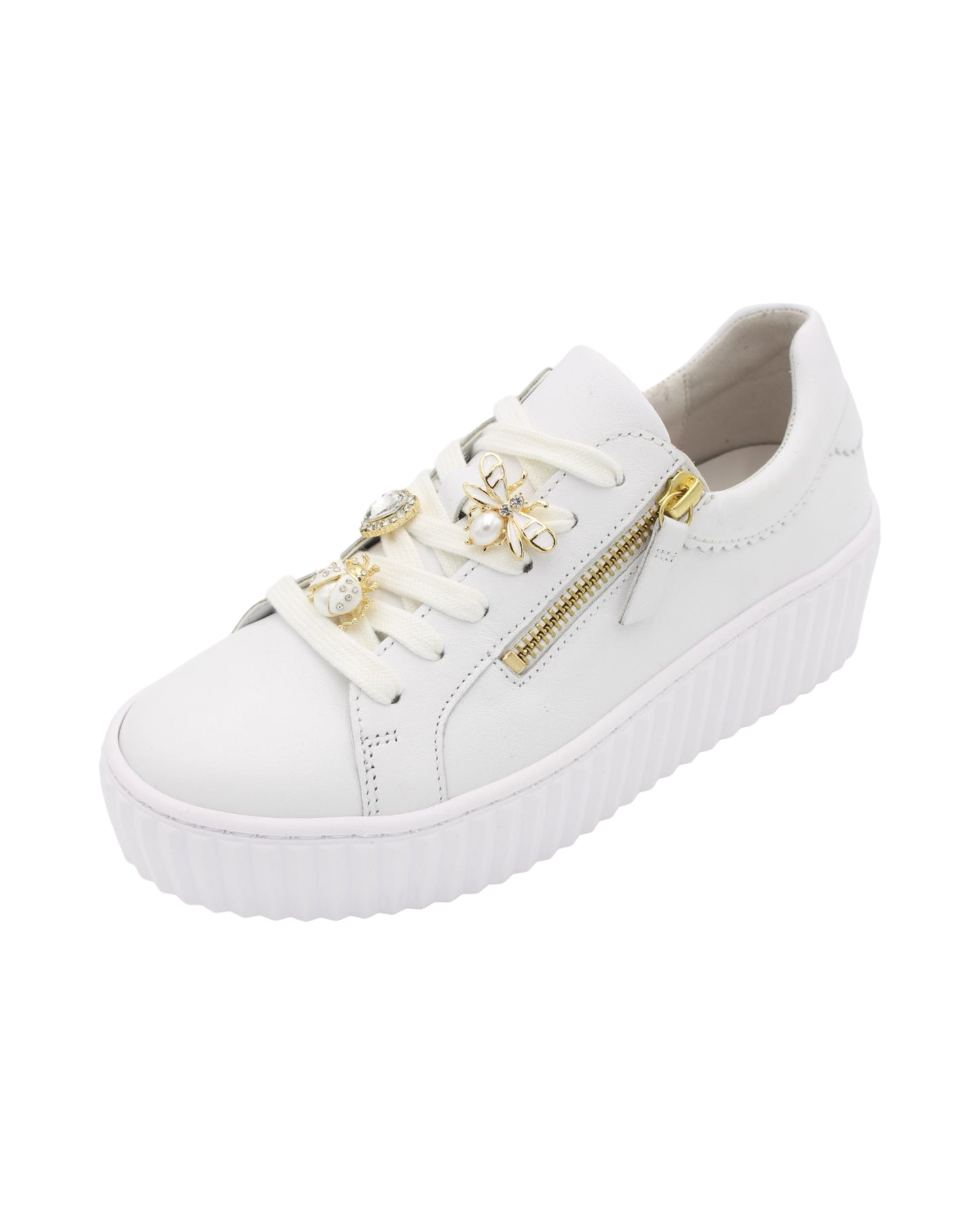 Gabor - Ladies Shoes Trainers White (2772)