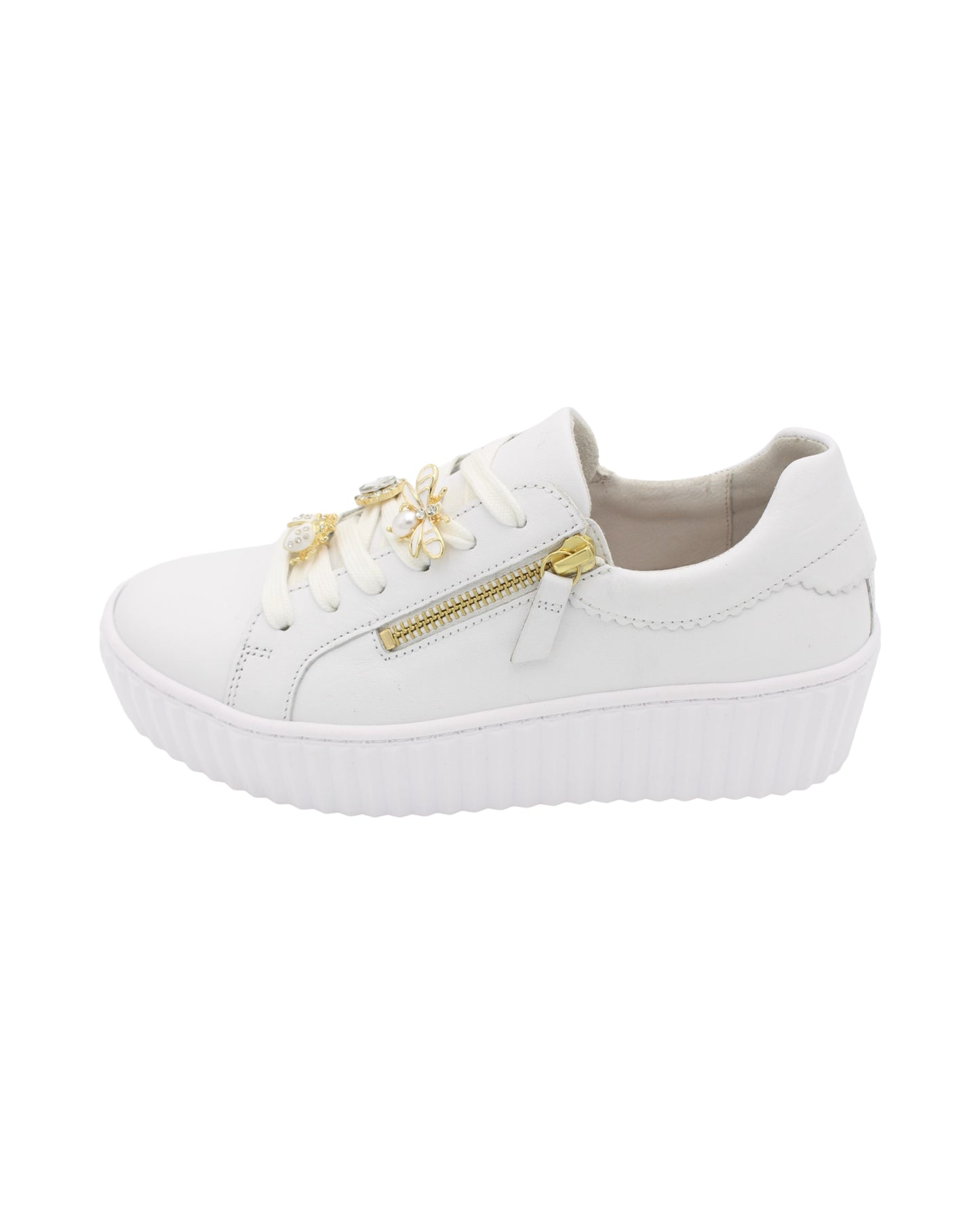 Gabor - Ladies Shoes Trainers White (2772)