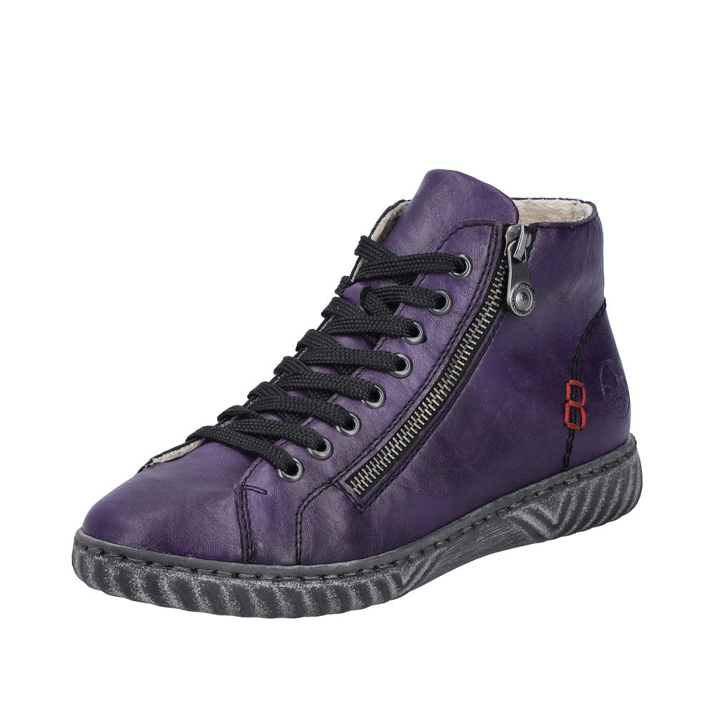 Rieker - Ladies Shoes Trainers Purple (2813)