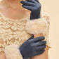 Powder Design Ltd - Accessories  Gloves Bettina Navy, Cream (2845)