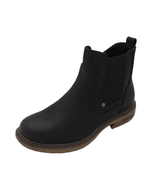 Lunar - Ladies Shoes Ankle Boots Black (2885)