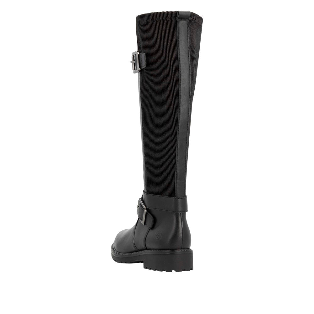 Remonte - Ladies Shoes Long Boots Black (2897)