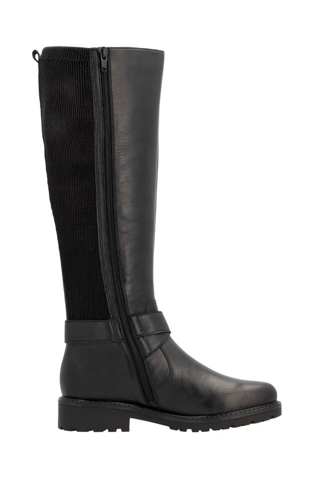 Remonte - Ladies Shoes Long Boots Black (2897)