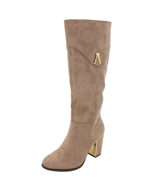 Zanni - Ladies Shoes Long Boots Mocca Suede (2903)