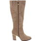 Zanni - Ladies Shoes Long Boots Mocca Suede (2903)