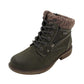 Lunar - Ladies Shoes Ankle Boots Olive (2906)