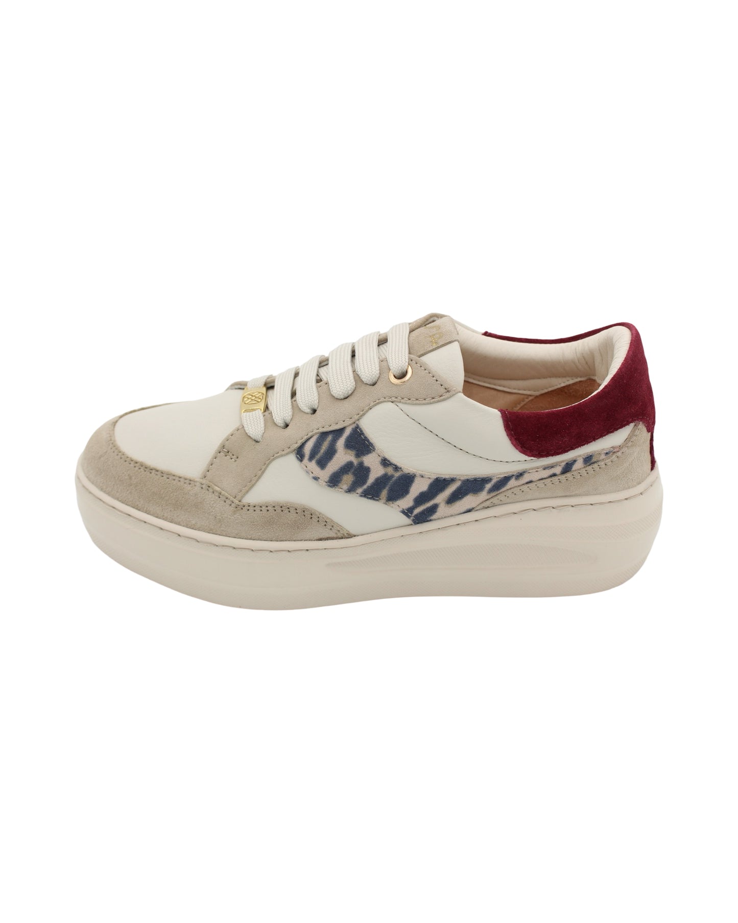 Unisa - Ladies Shoes Trainers Ivory, Leopard (2925)