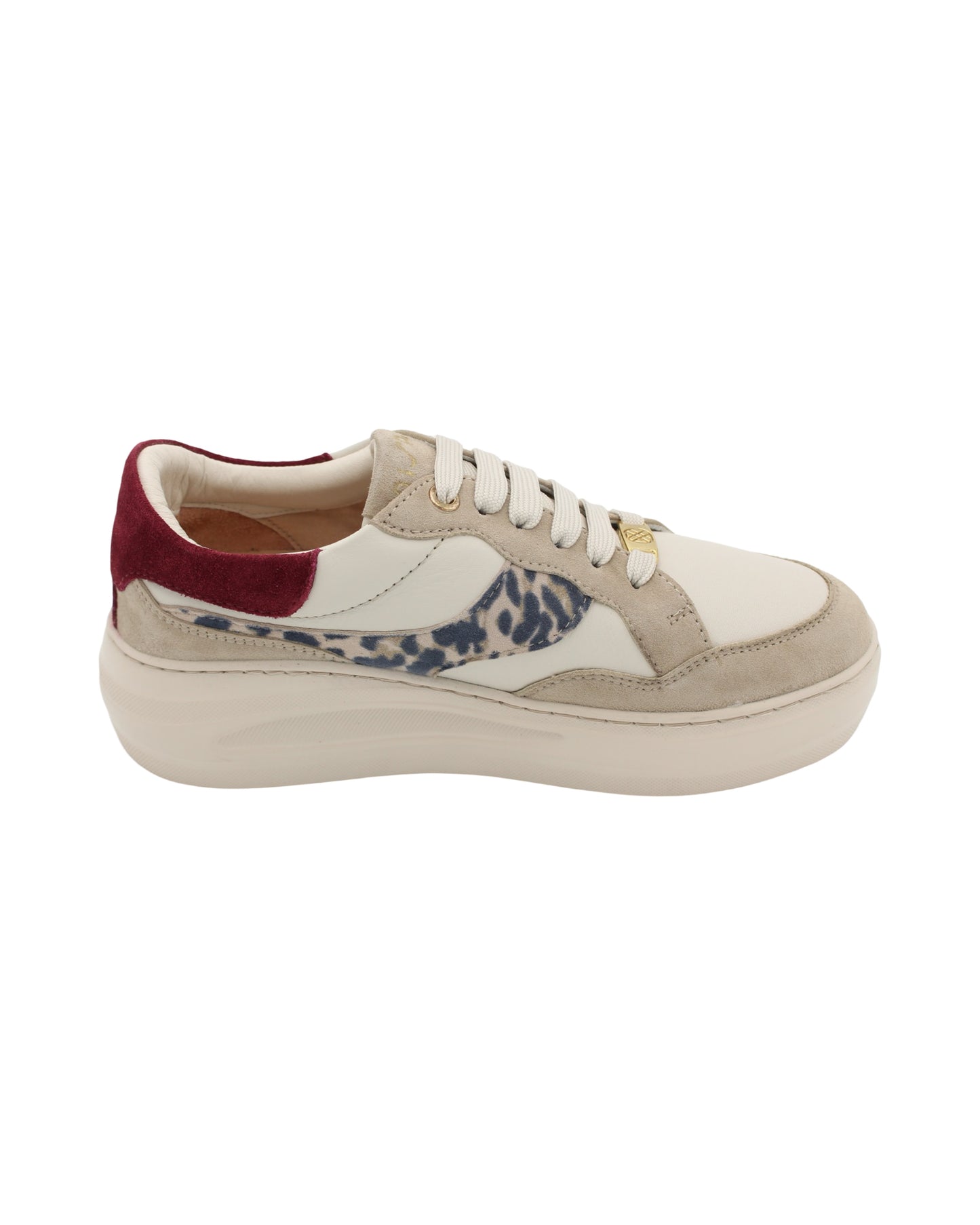 Unisa - Ladies Shoes Trainers Ivory, Leopard (2925)