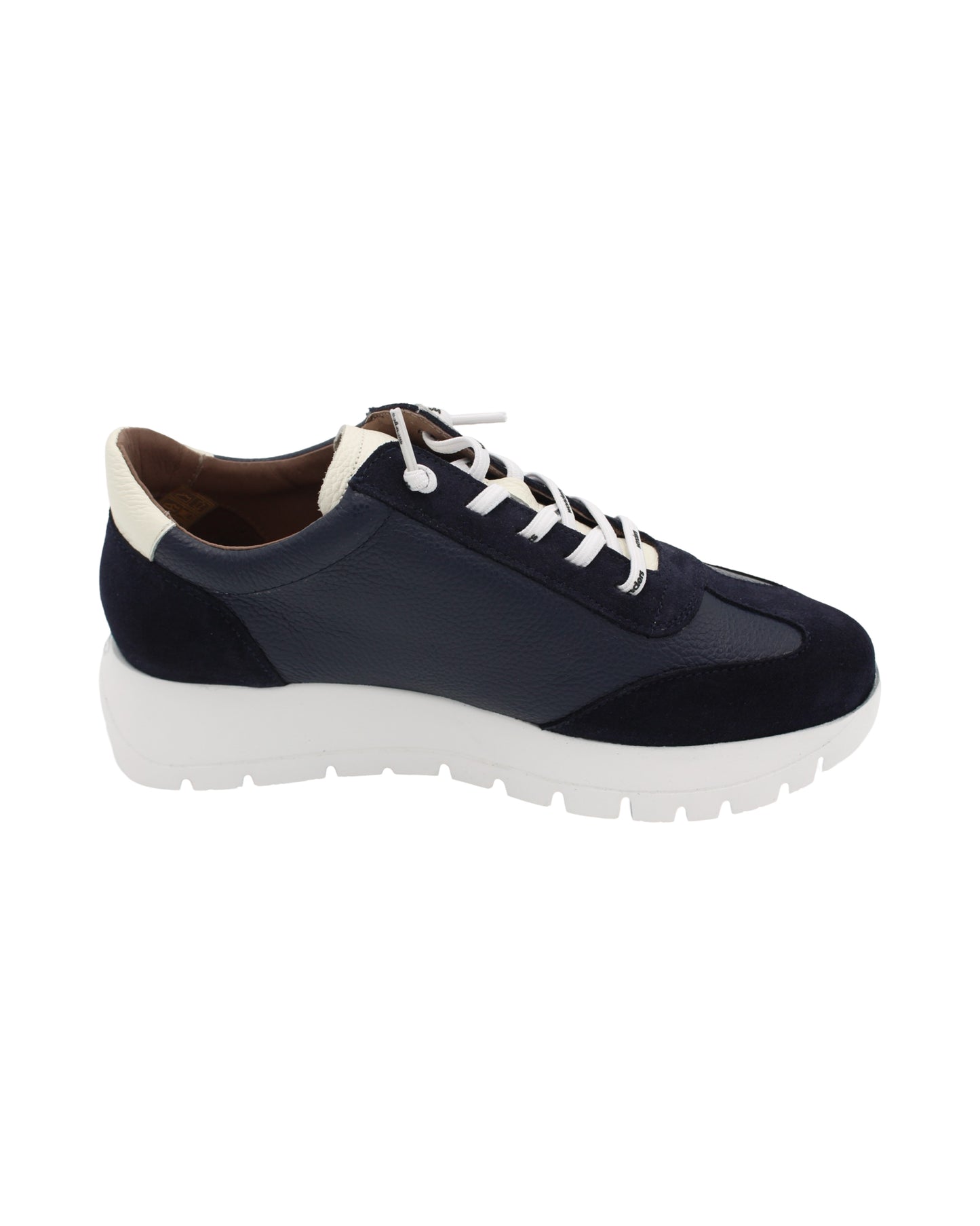 Wonders - Ladies Shoes Trainers Navy, Milk (2934)