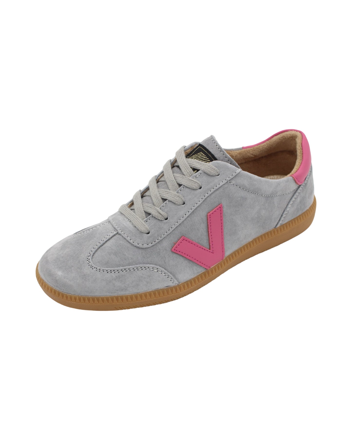 Drilleys - Ladies Shoes Trainers Grey,  Pink (2943)