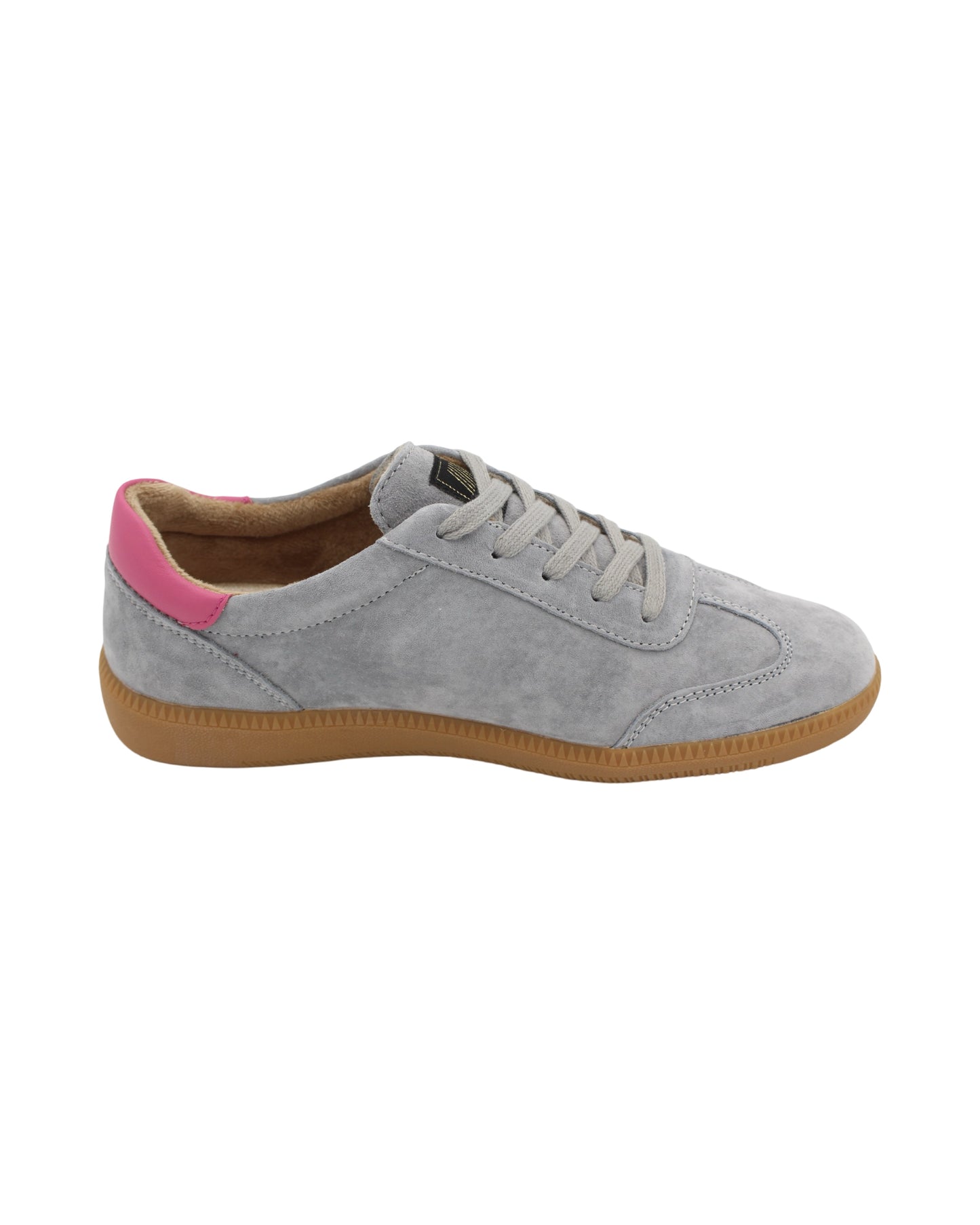 Drilleys - Ladies Shoes Trainers Grey,  Pink (2943)