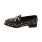 Kate Appleby - Ladies Shoes Loafer Black, Gold Stud (2960)