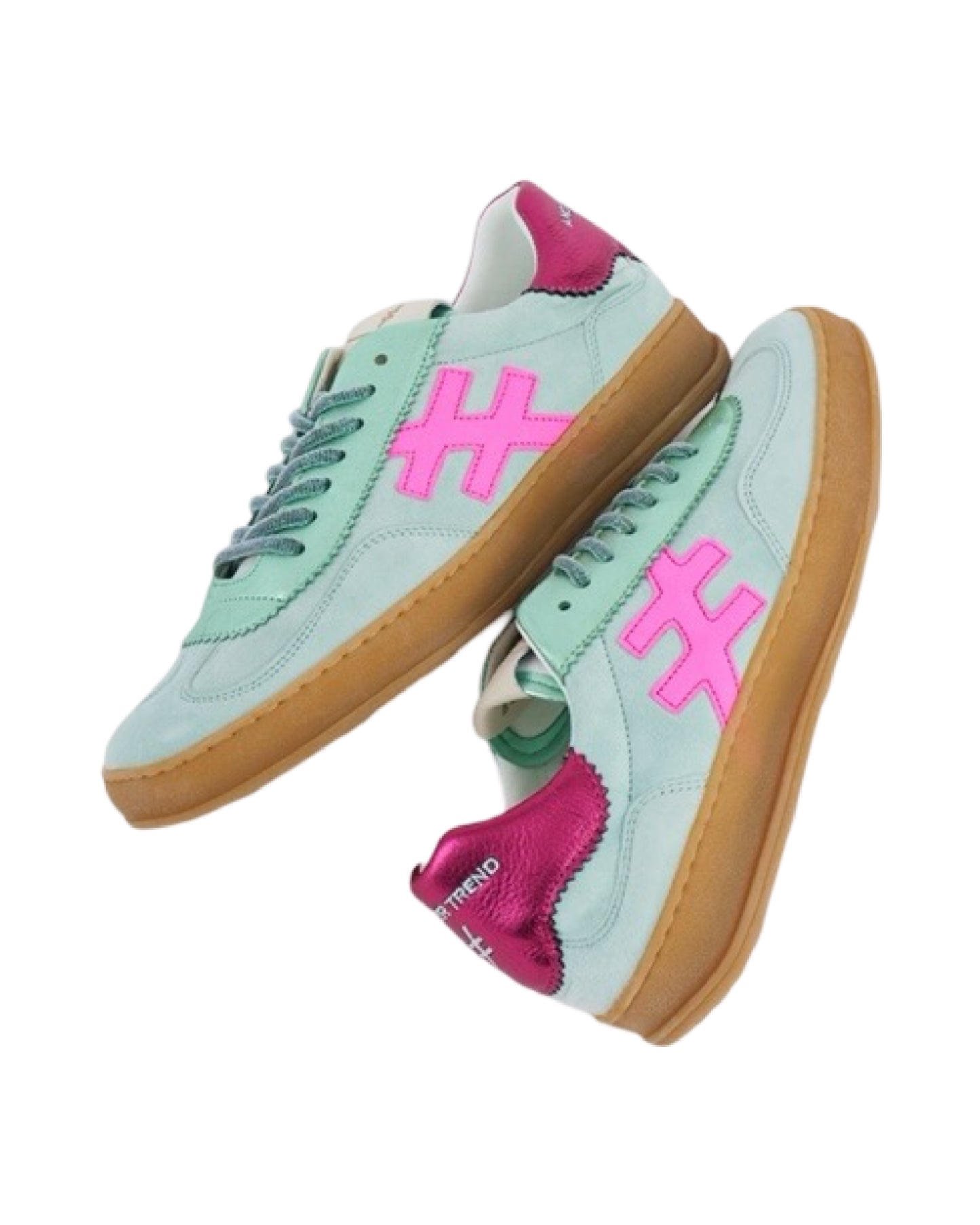 Another Trend - Ladies Shoes Trainers Mint (2963)