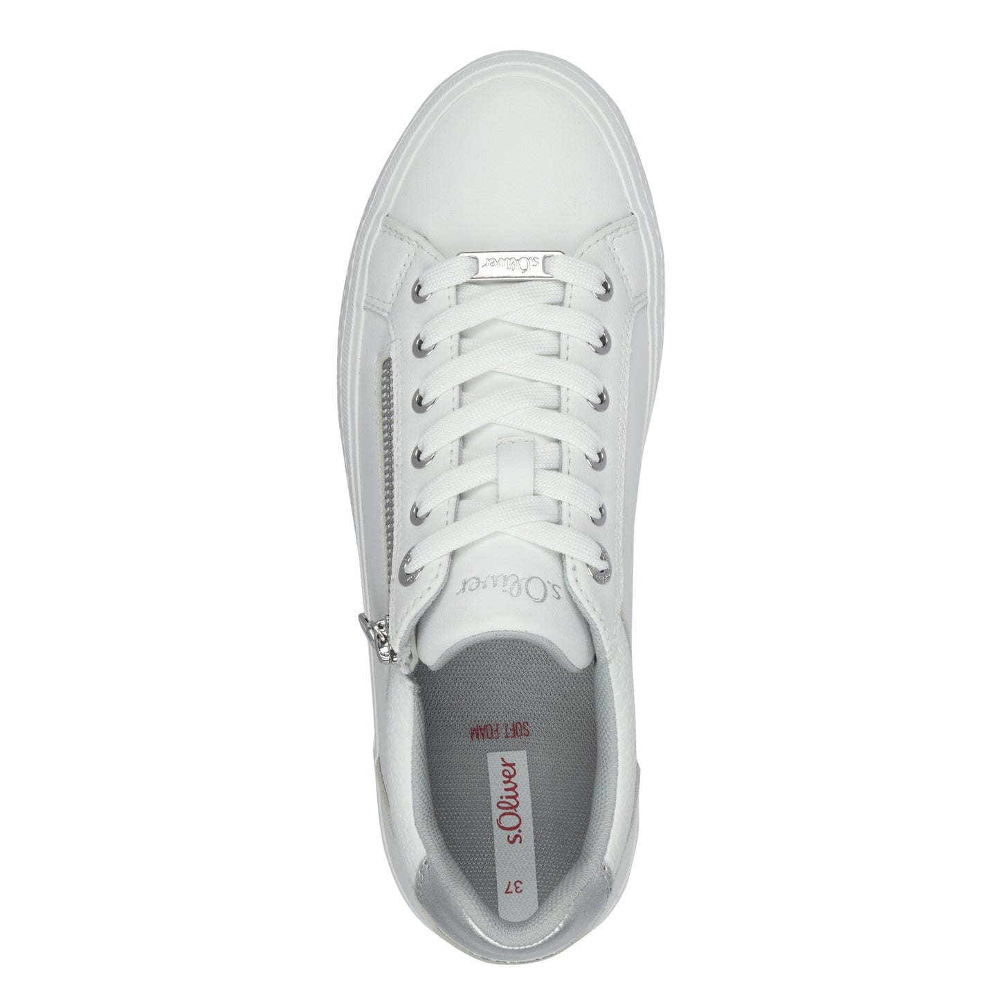 S.Oliver - Ladies Shoes Trainers White (3010)