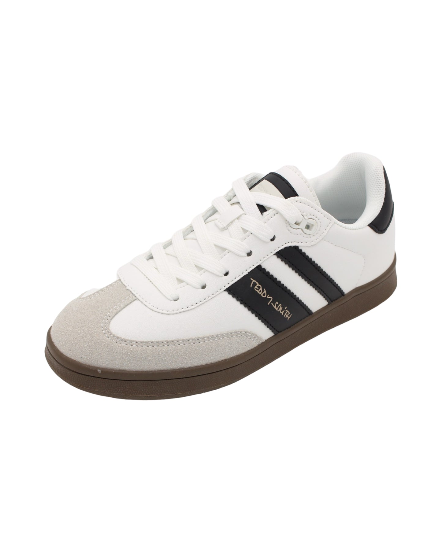 Teddy Smith - Ladies Shoes Trainers White, Black (3026)