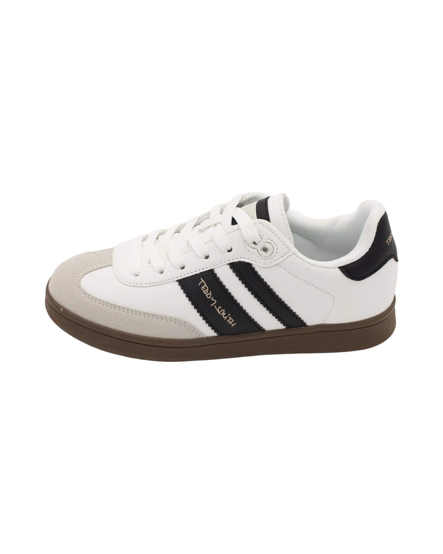 Teddy Smith - Ladies Shoes Trainers White, Black (3026)