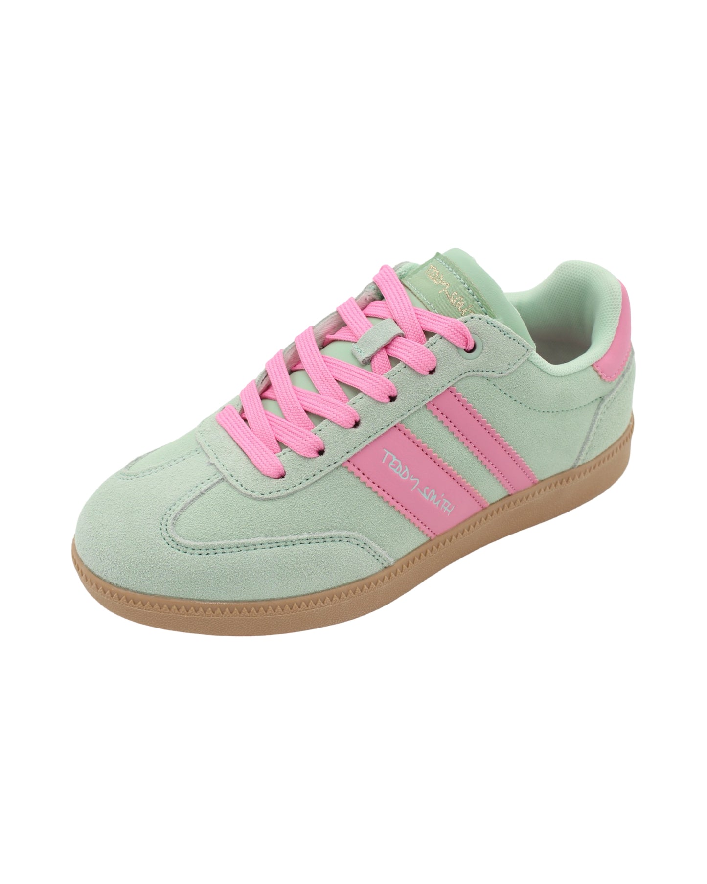 Teddy Smith - Ladies Shoes Trainers Mint, Pink (3027)