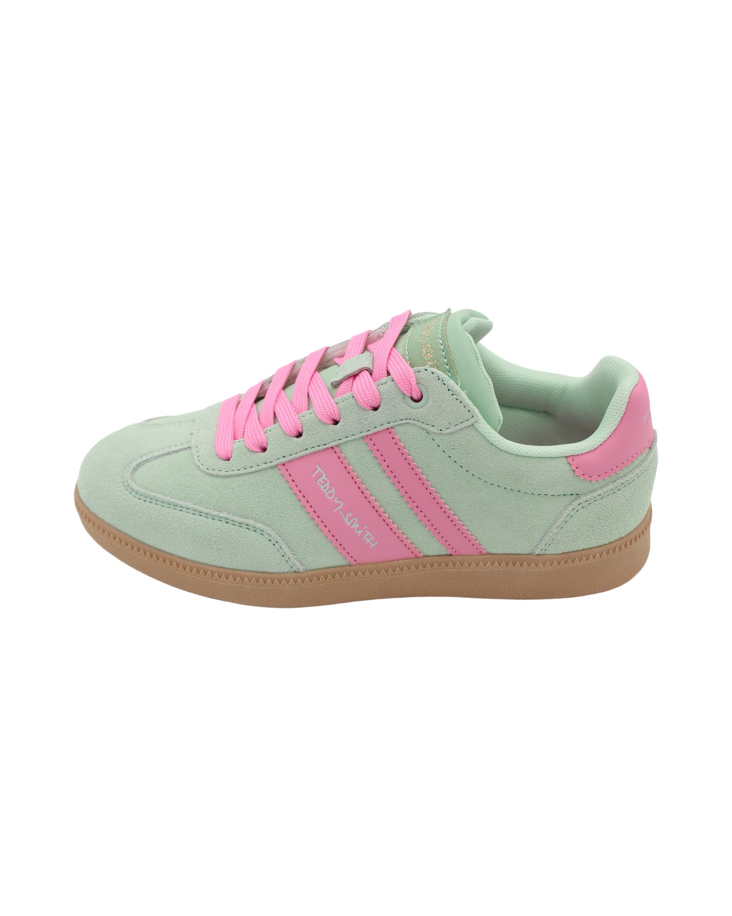 Teddy Smith - Ladies Shoes Trainers Mint, Pink (3027)