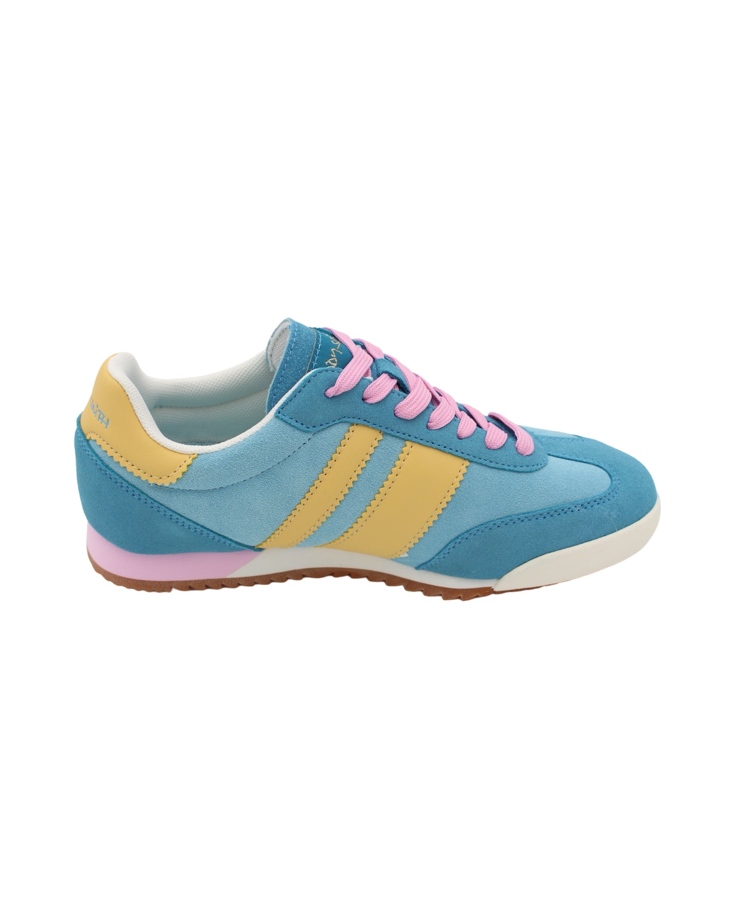 Teddy Smith - Ladies Shoes Trainers Aqua, Pink, Yellow (3028)