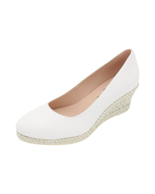 Jose Saenz - Ladies Shoes Wedge White (3034)