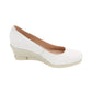 Jose Saenz - Ladies Shoes Wedge White (3034)