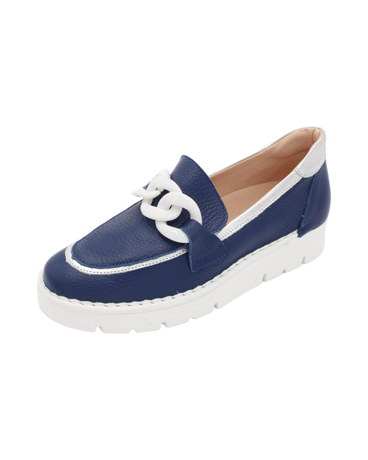 Jose Saenz - Ladies Shoes Loafers Navy (3038)