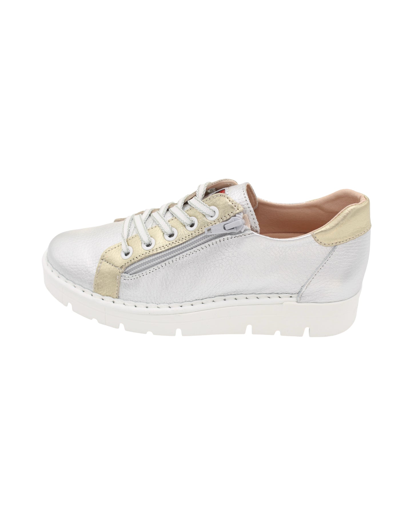 Jose Saenz - Ladies Shoes Trainers Silver (3039)