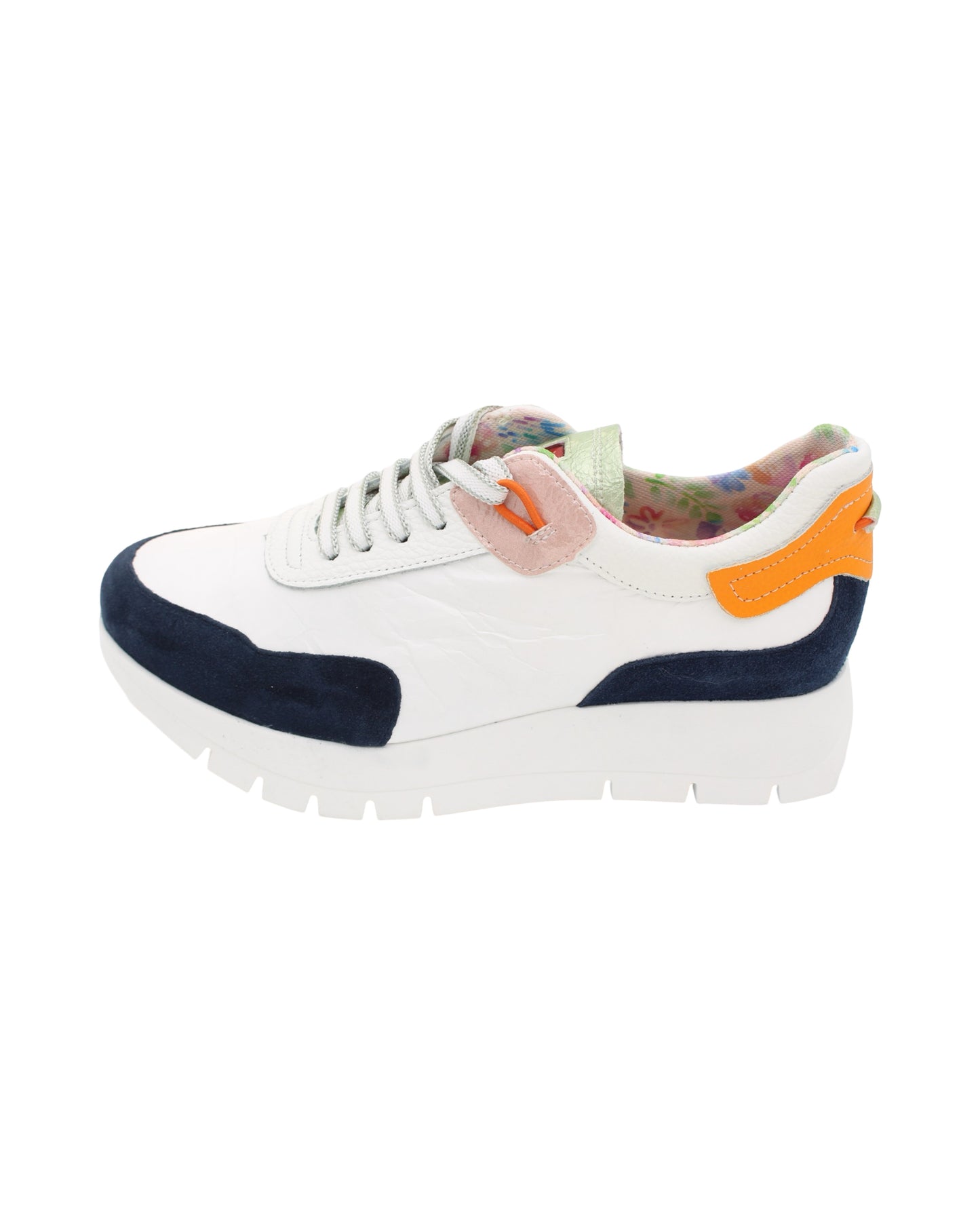 Jose Saenz - Ladies Shoes Trainers White, Navy (3041)