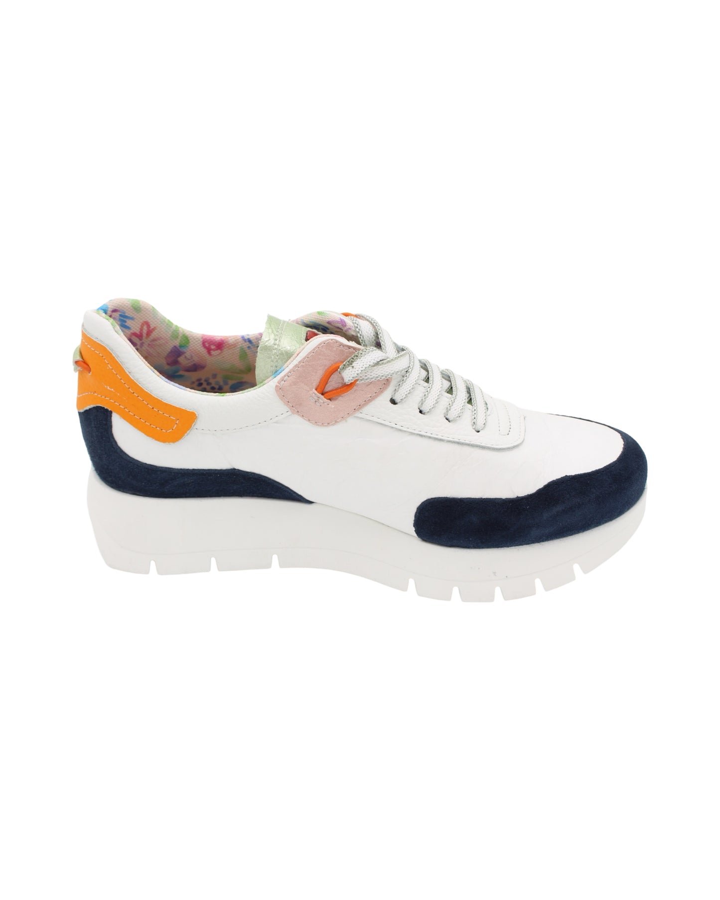 Jose Saenz - Ladies Shoes Trainers White, Navy (3041)