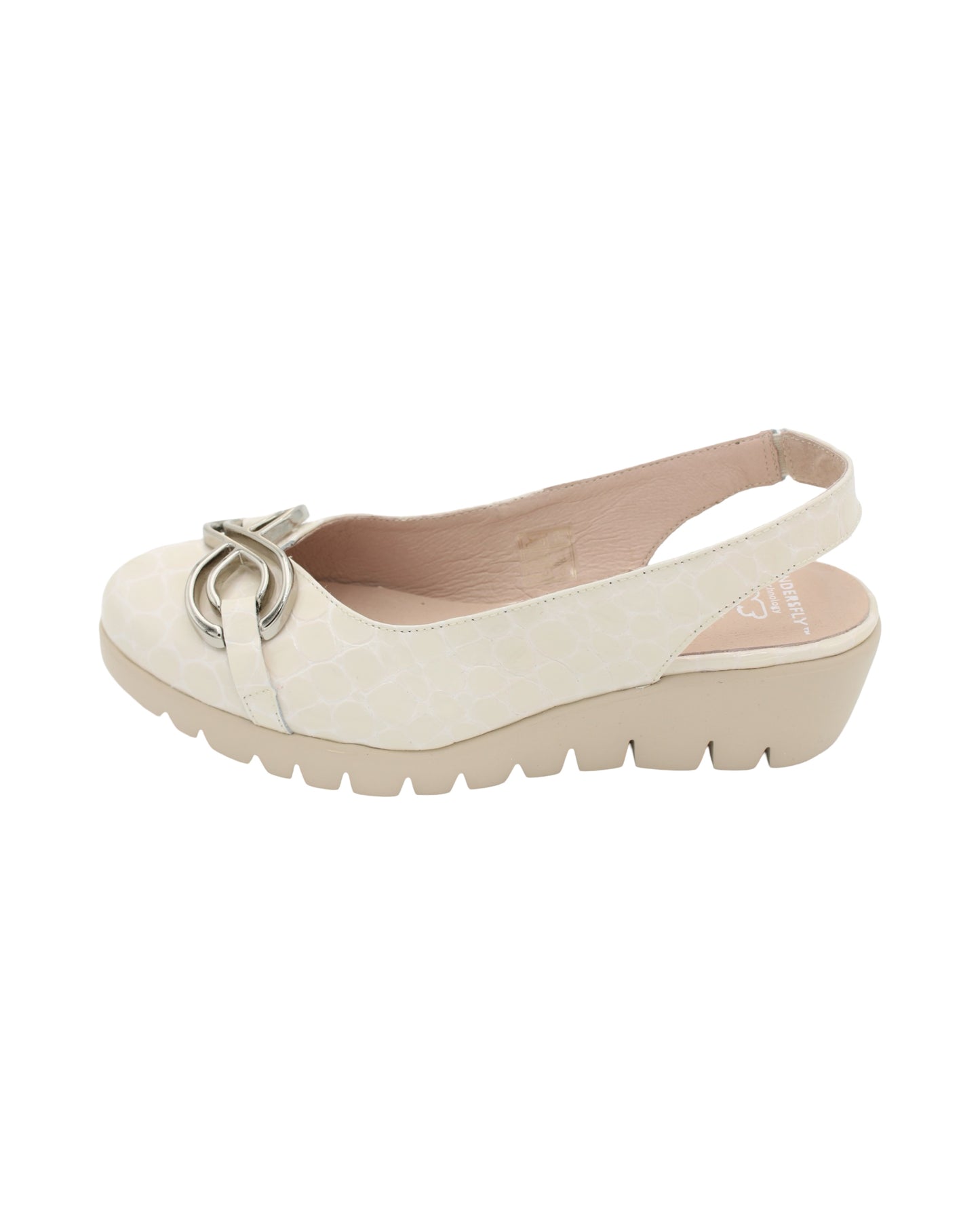 Wonders - Ladies Shoes Sling-backs Cream (3045)