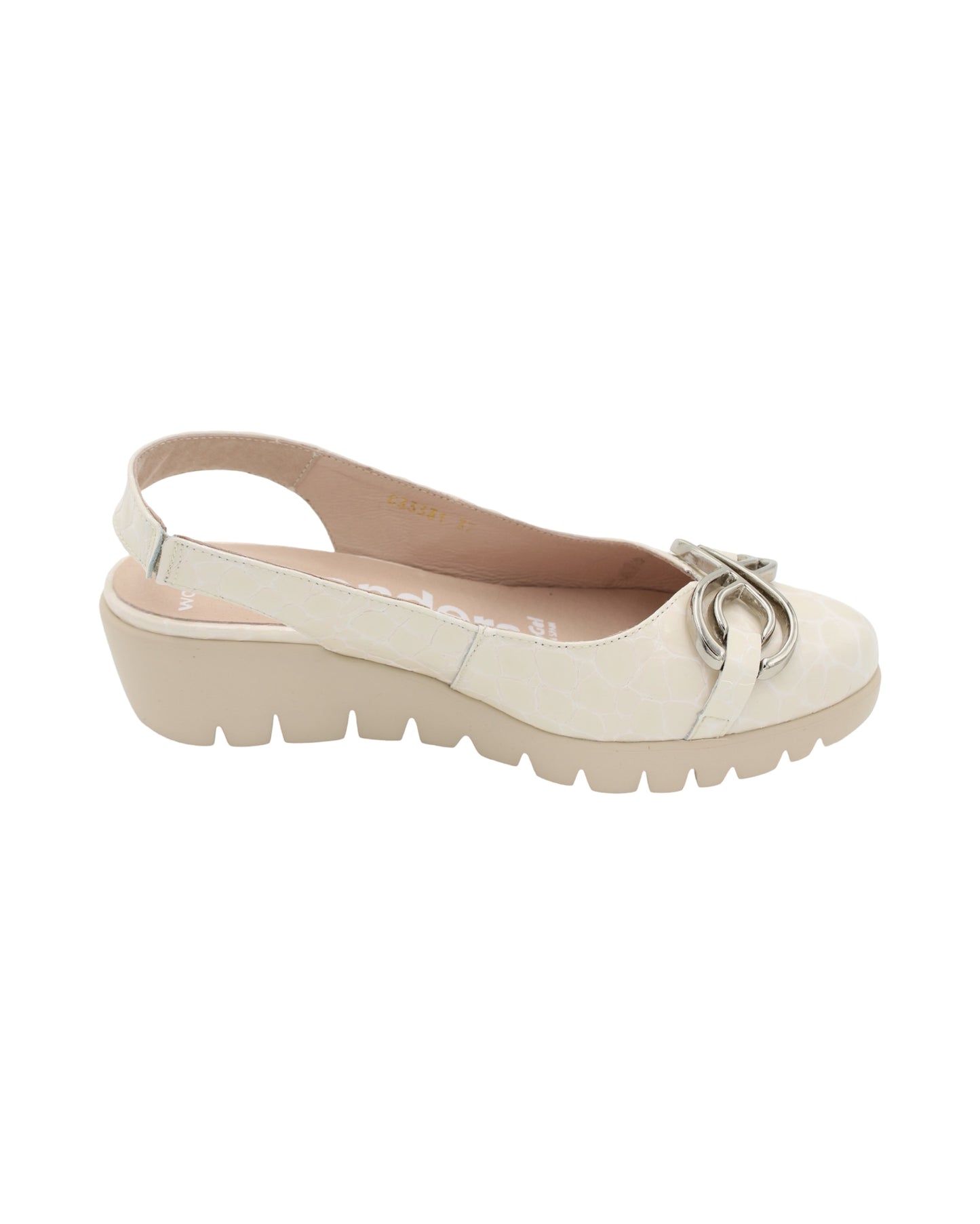 Wonders - Ladies Shoes Sling-backs Cream (3045)